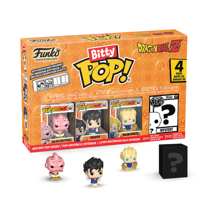 Funko Bitty Pop: Dragon Ball Z - Kid Buu 4 Pack