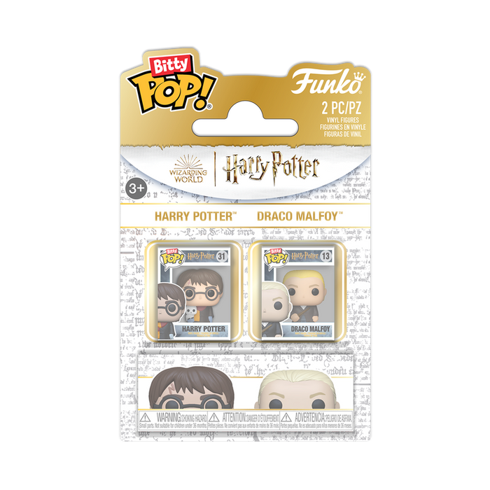Funko Bitty Pop: Harry Potter - Harry y Draco 2 Pack