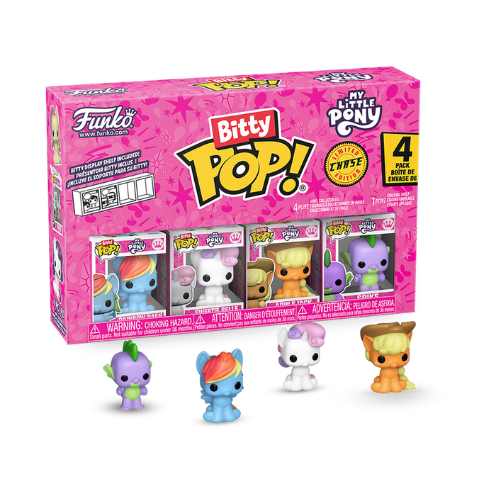Funko Bitty Pop: My Little Pony - Rainbow Dash 4 Pack