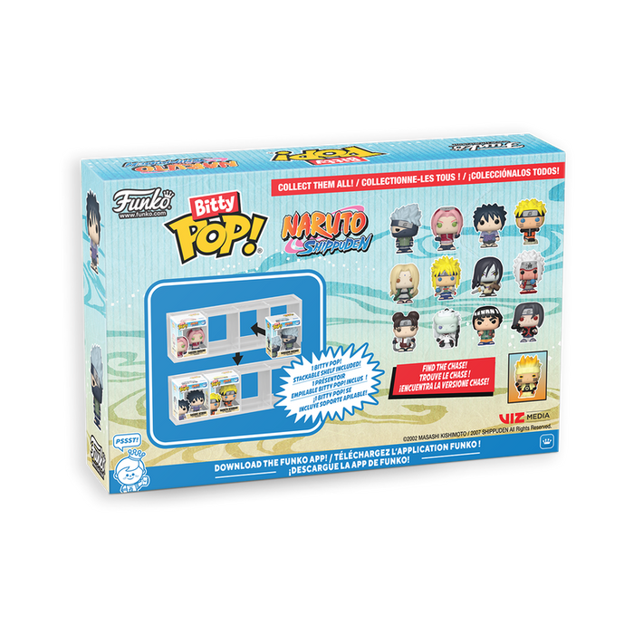 Funko Bitty Pop: Naruto Shippuden - Minato 4 Pack