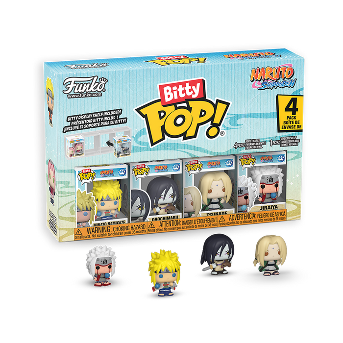 Funko Bitty Pop: Naruto Shippuden - Minato 4 Pack