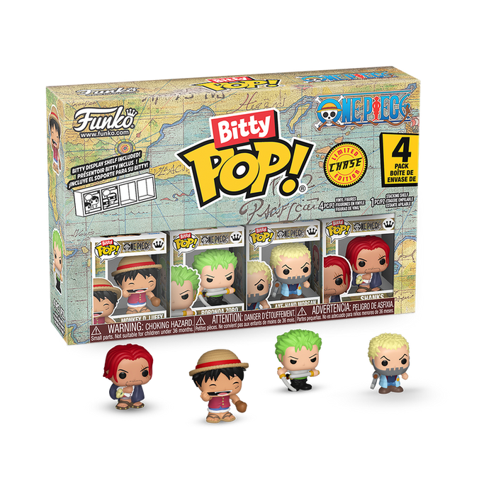 Funko Bitty Pop: One Piece - Luffy 4 Pack