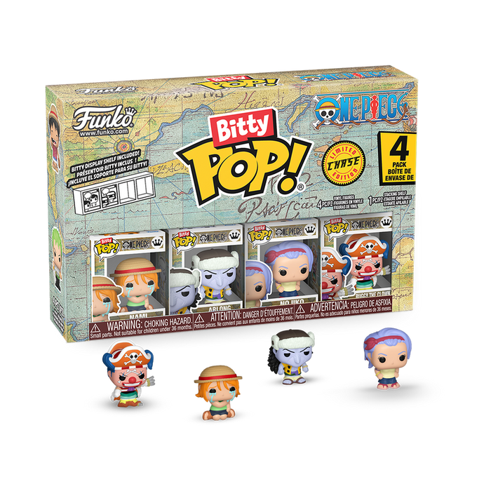 Funko Bitty Pop: One Piece - Nami 4 Pack
