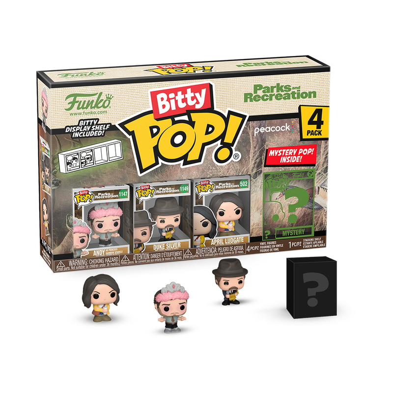 Funko Bitty Pop: Parks And Recreation - Andy 4 Pack