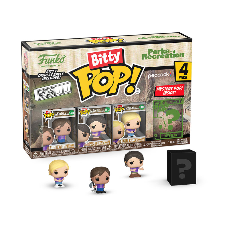 Funko Bitty Pop: Parks And Recreation - Goddess 4 Pack