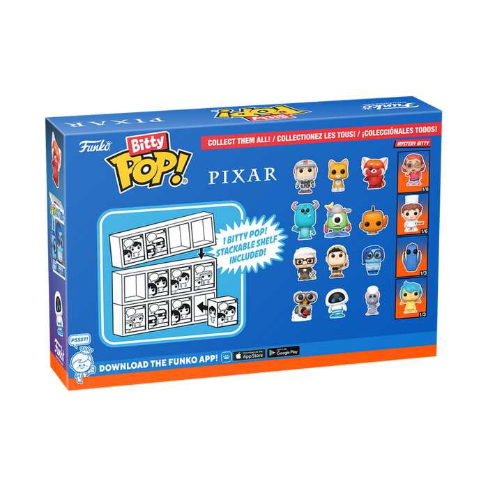 Funko Bitty Pop: Disney Pixar - Monsters Inc 4 Pack