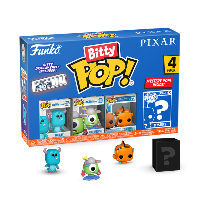 Funko Bitty Pop: Disney Pixar - Monsters Inc 4 Pack