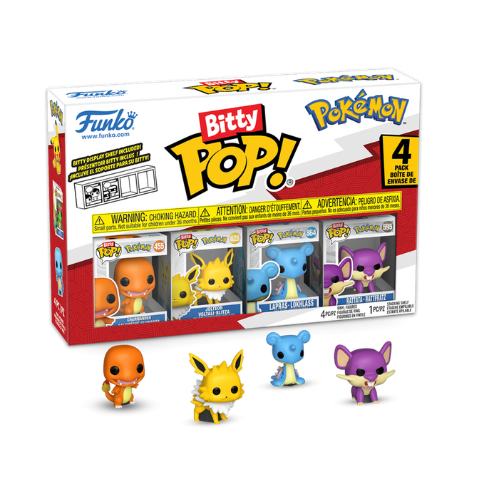 Funko Bitty Pop: Pokemon - Charmander 4 Pack
