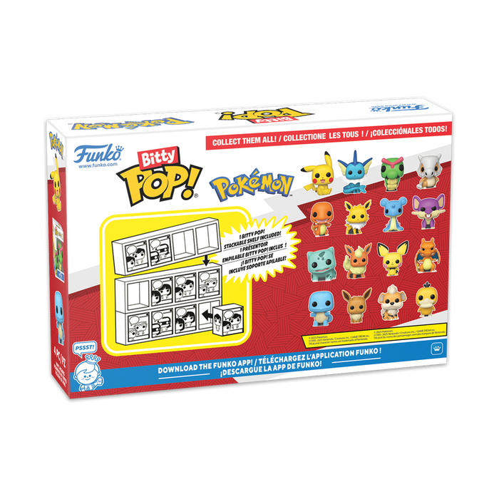 Funko Bitty Pop: Pokemon - Bulbasaur 4 Pack