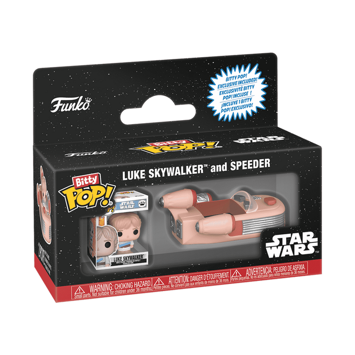 Funko Bitty Pop Ride: Star Wars - Luke en Speeder