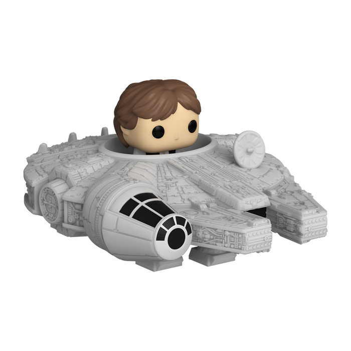 Funko Bitty Pop Ride: Star Wars - Han Solo con Millenium Falcon