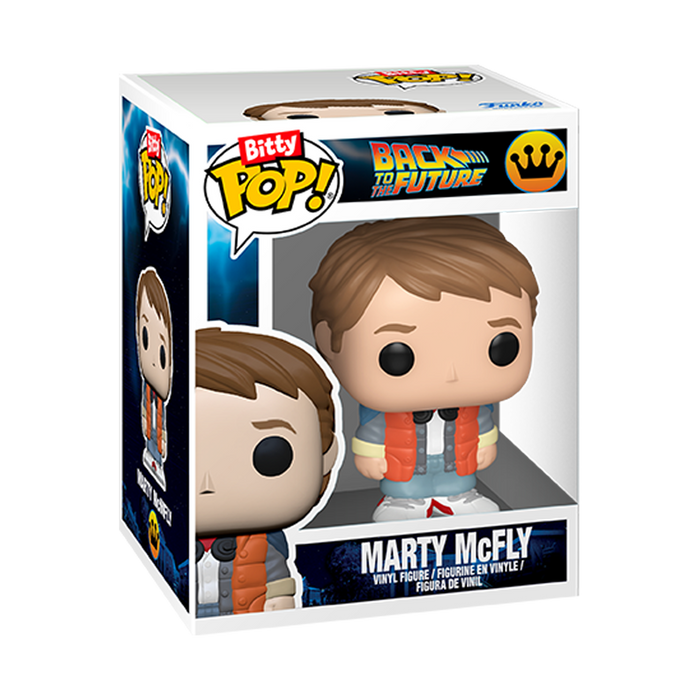 Funko Bitty Pop Rides: Volver Al Futuro - DeLorean con Marty