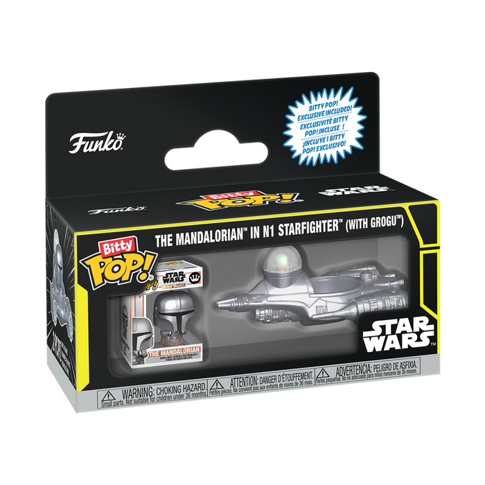 Funko Bitty Pop Ride: Star Wars The Mandalorian - N1 con Mando