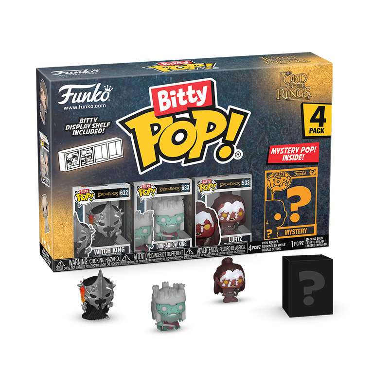Funko Bitty Pop: The Lord Of The Rings - Witch King 4 Pack
