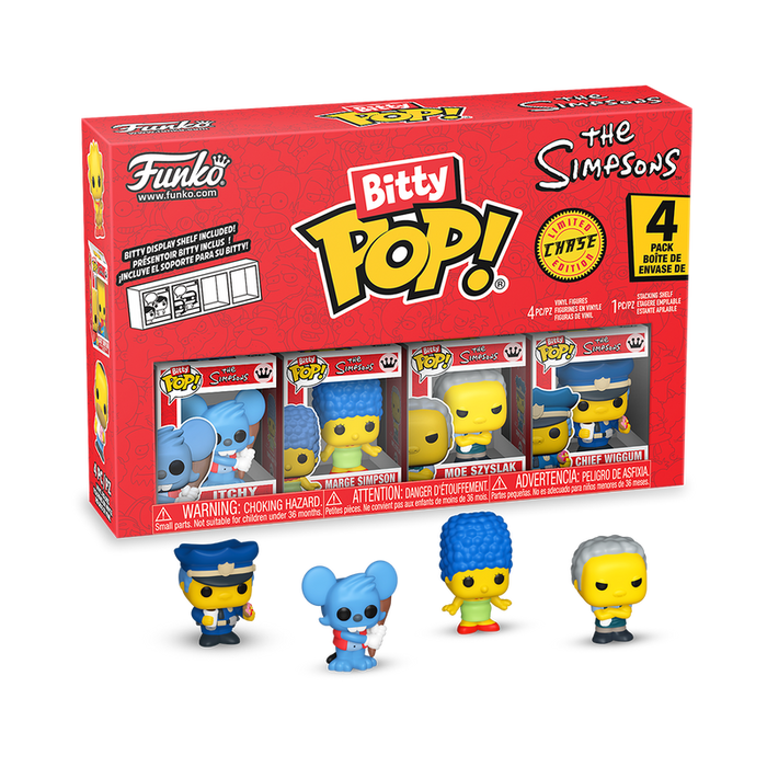 Funko Bitty Pop: Los Simpson - Tommy 4 Pack