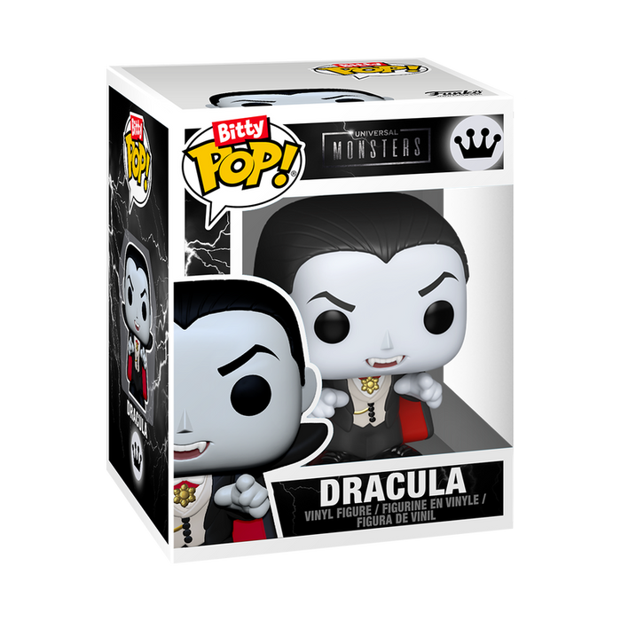 Funko Bitty Pop Town: Universal Monsters - Castillo con Dracula