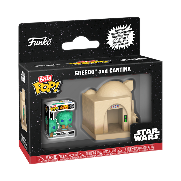 Funko Bitty Pop Town: Star Wars - Cantina con Greedo
