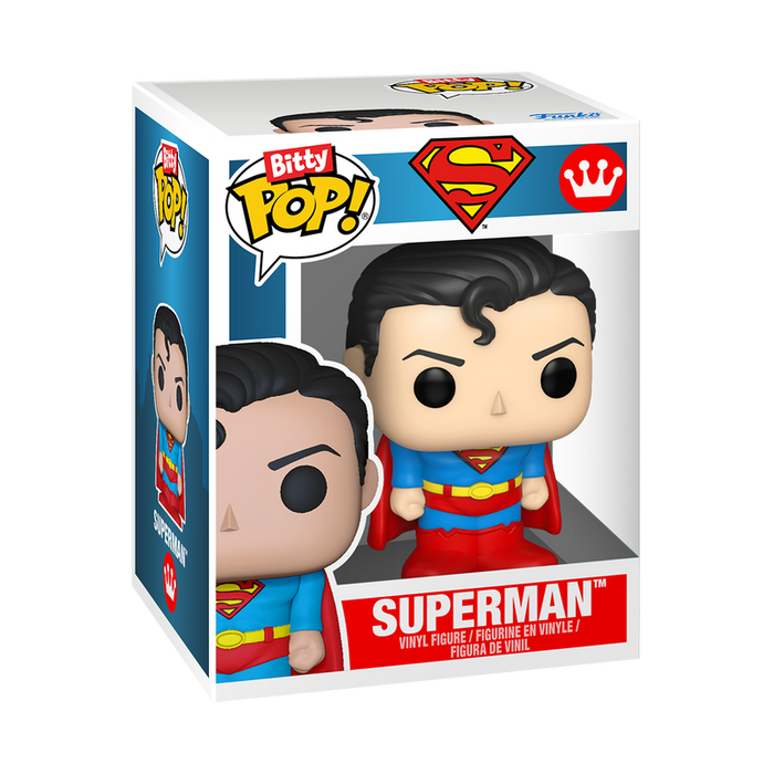 Funko Bitty Pop Town: DC Superman - Fortaleza de la Soledad y Superman