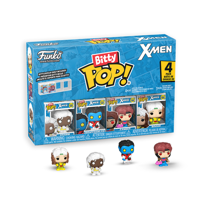Funko Bitty Pop: Marvel X Men - Gambito 4 Pack