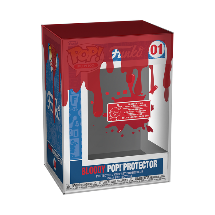 Funko Pop Protector: Sangre Goteando