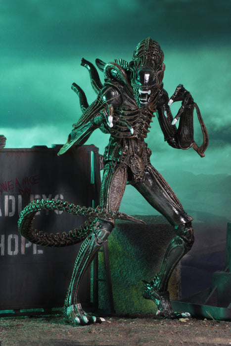 NECA Figura de Accion Ultimate: Alien - Aliens Warrior 1986 Brown 7 Pulgadas