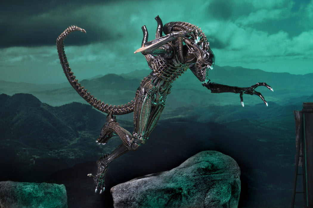 NECA Figura de Accion Ultimate: Alien - Aliens Warrior 1986 Brown 7 Pulgadas