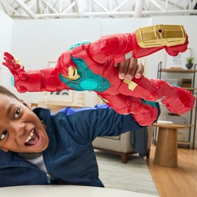 Marvel Epic World Of Action: Iron Man Y Hulkbuster 2 Pack
