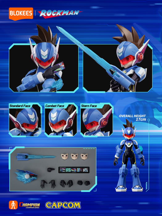Blokees Mega Man Champion Class: 01 Starforce Megaman 75710