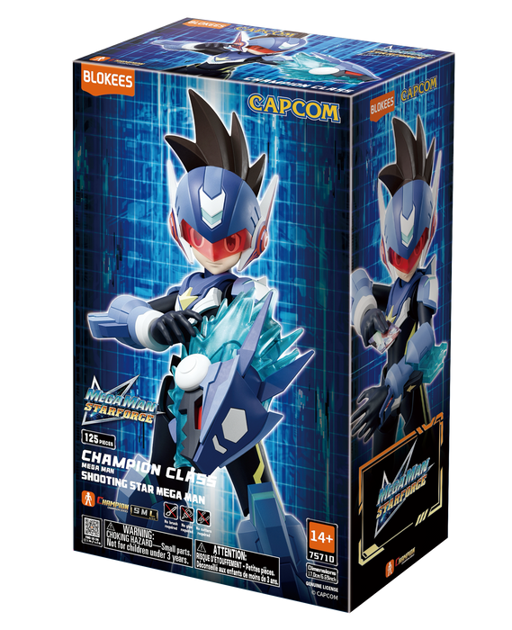 Blokees Mega Man Champion Class: 01 Starforce Megaman 75710