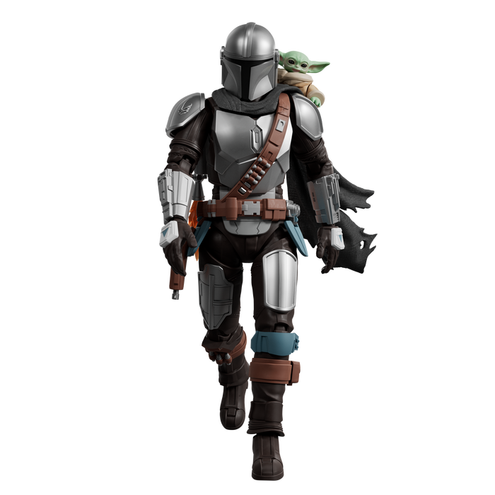 Blokees Star Wars The Mandalorian y Grogu Champion Class: Din Djarin & Grogu 75805