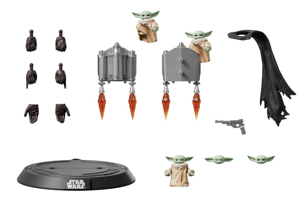 Blokees Star Wars The Mandalorian y Grogu Champion Class: Din Djarin & Grogu 75805