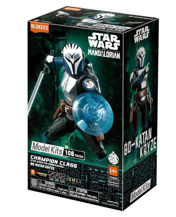 Blokees Star Wars The Mandalorian y Grogu Champion Class: Bo-Katan Kryze 75806