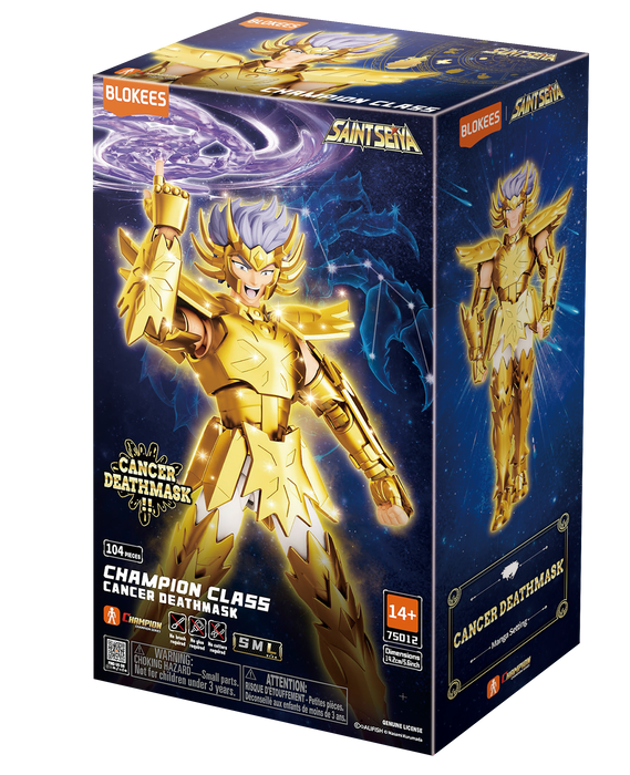 Blokees Saint Seiya Champion Class: Mascara de la Muerte Cancer version Manga 75012