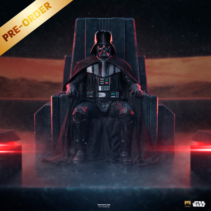 IRON Studios: Star Wars - Darth Vader en Trono Escala De Arte 1/10