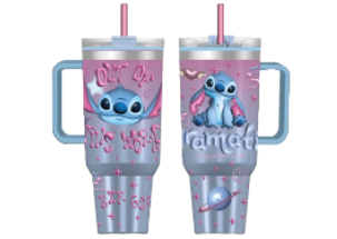 Fun Kids Termo Doble Pared: Disney - Stitch Tapa Hermetica 1.2 L