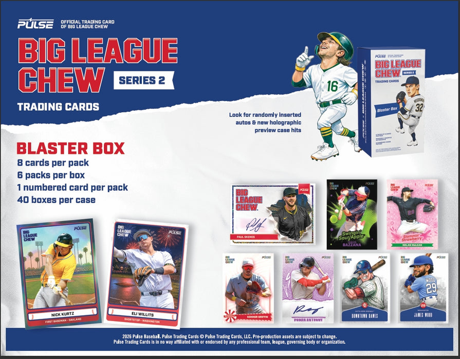 Pulse TCG MLB 2026: Big League Chew Serie 2 - Blaster Box