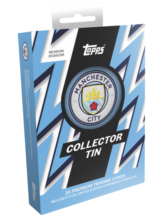 Topps Soccer Clubs Sets: Collector Tin - Manchester City