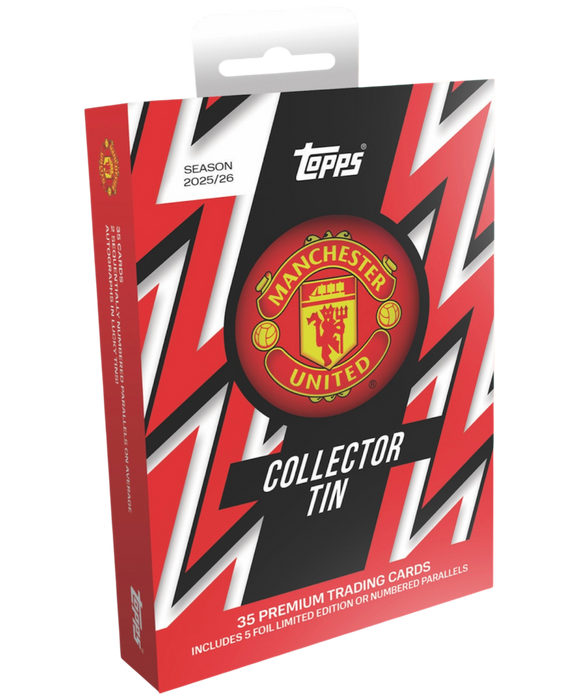 Topps Soccer Clubs Sets: Collector Tin - Manchester United