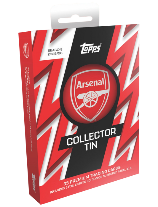 Topps Soccer Clubs Sets: Collector Tin - Arsenal