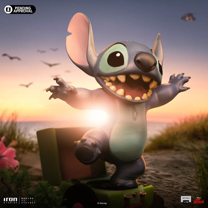Iron Studios: Lilo y Stitch - Stitch Escala de Arte 1/10