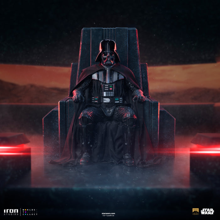 IRON Studios: Star Wars - Darth Vader en Trono Escala De Arte 1/10