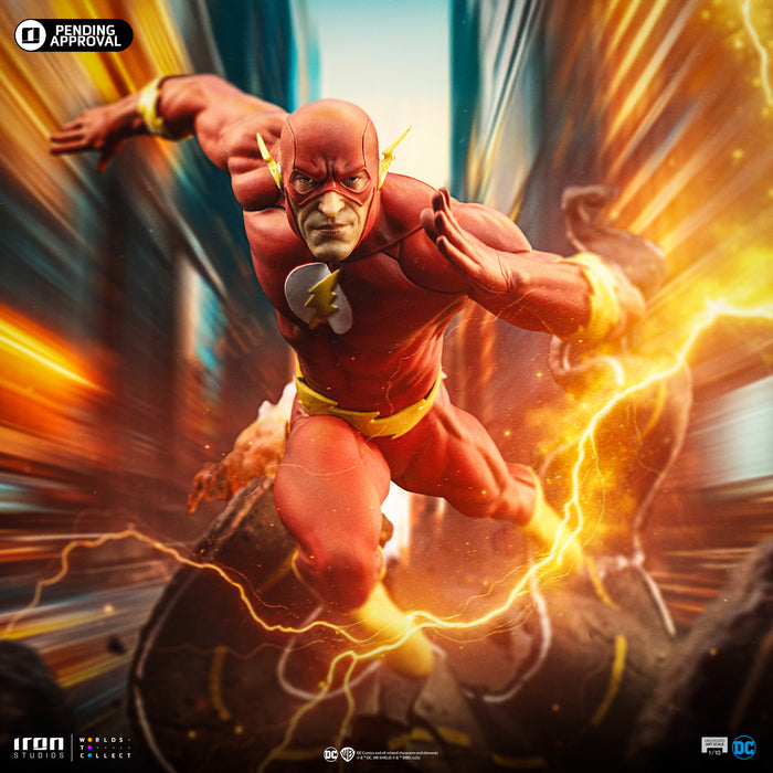 IRON Studios: DC Comics - Flash Escala de Arte 1/10