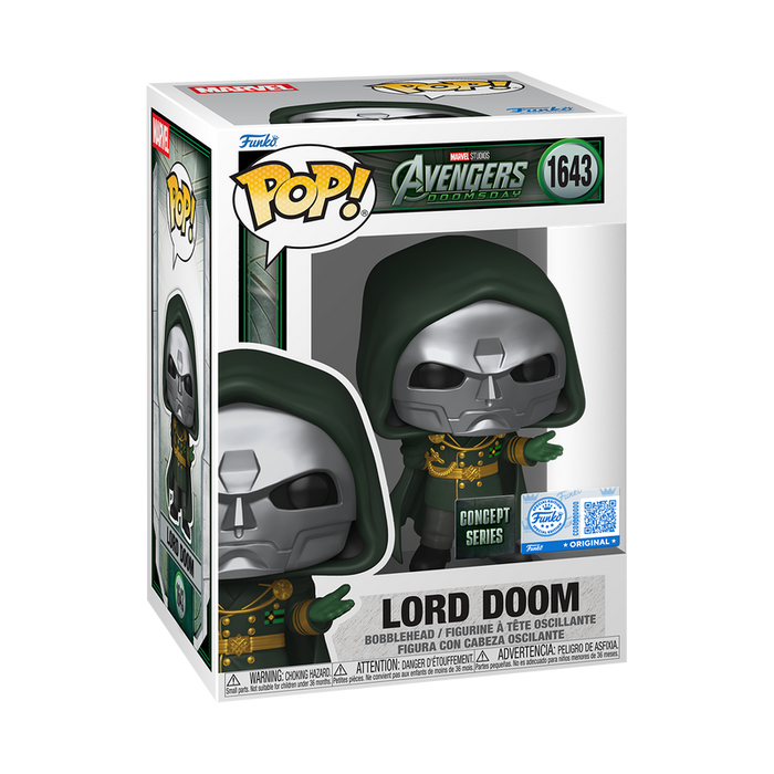 Funko Pop Marvel: Avengers Doomsday - Lord Doom Exclusivo
