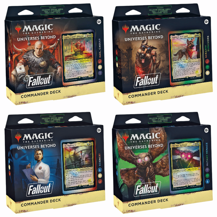 Magic The Gathering: Fallout - Commander Deck En Ingles