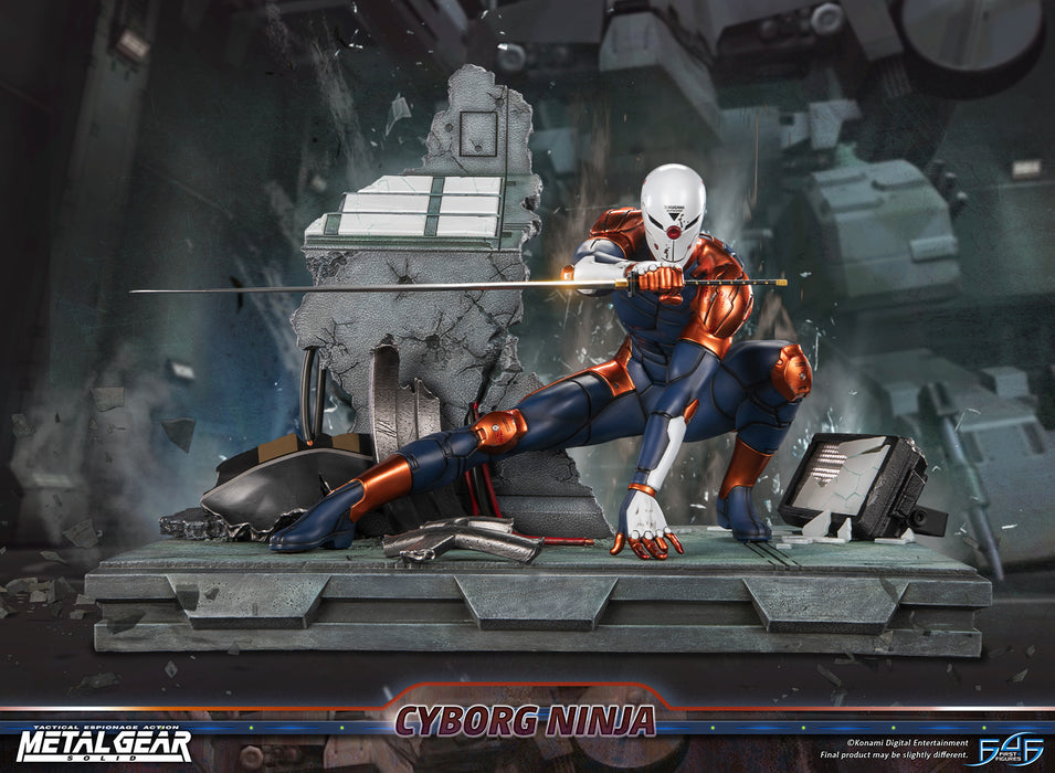 First 4 Figures: Metal Gear Solid - Cyborg Ninja Gray Fox 16 Pulgadas