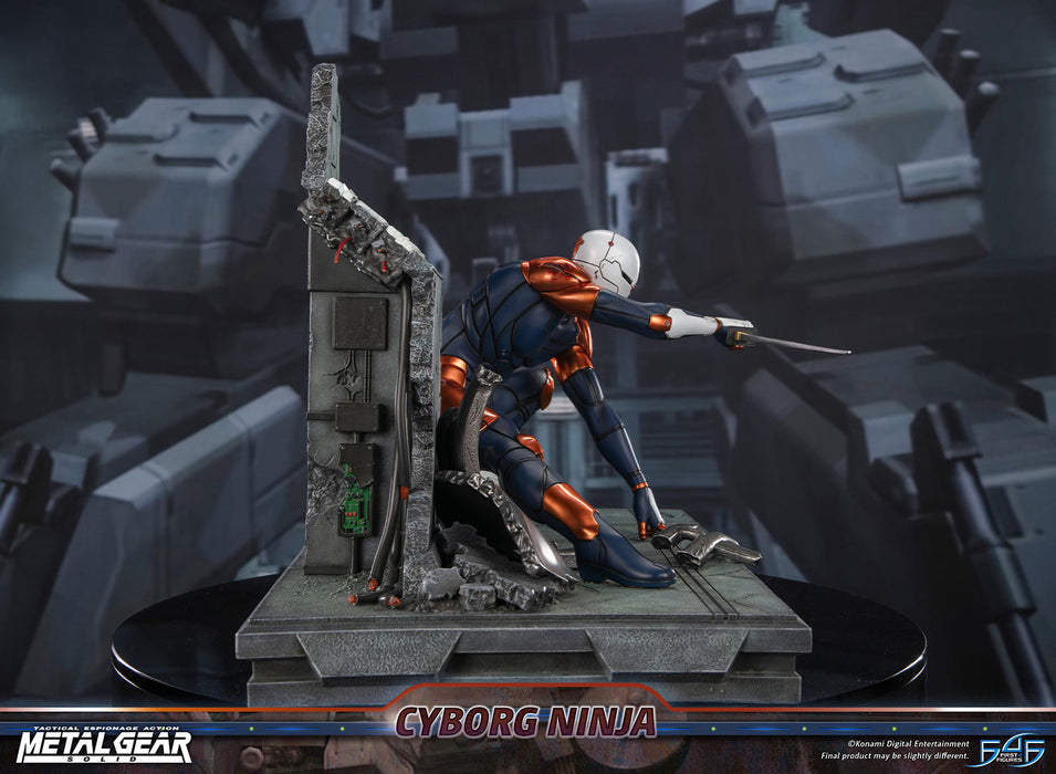 First 4 Figures: Metal Gear Solid - Cyborg Ninja Gray Fox 16 Pulgadas