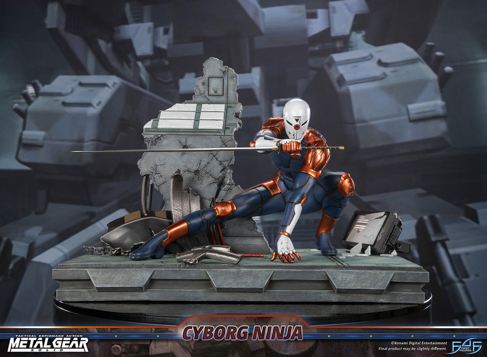 First 4 Figures: Metal Gear Solid - Cyborg Ninja Gray Fox 16 Pulgadas