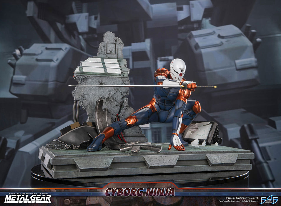 First 4 Figures: Metal Gear Solid - Cyborg Ninja Gray Fox 16 Pulgadas