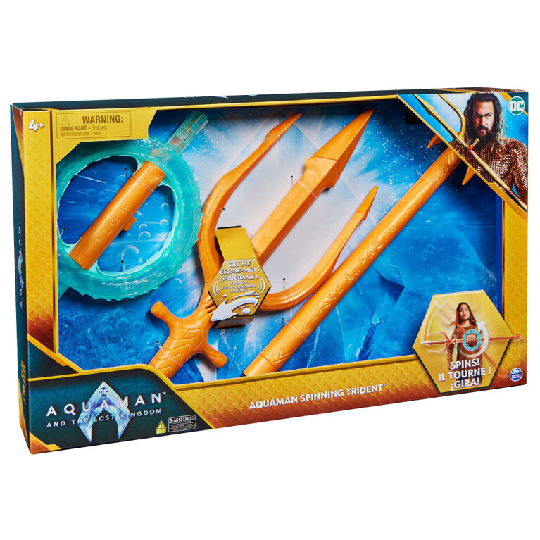 Aquaman: Dc El Reino Perdido - Tridente Mecanico De Aquaman