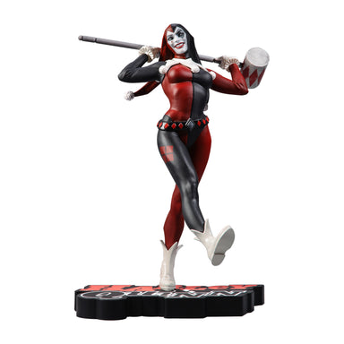 DC Direct Harley Quinn Red White And Black